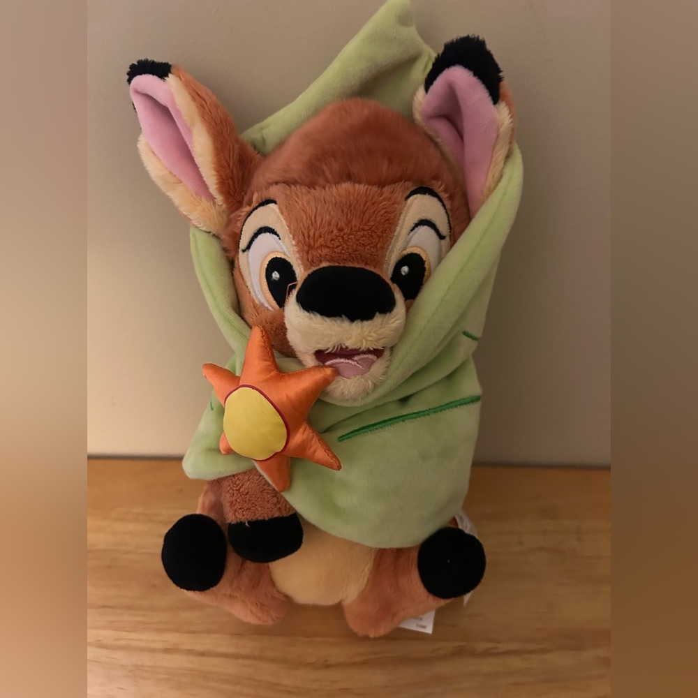 Disney Stuffed Animal Brown Green Plush
Authentic-original Disney’s babies